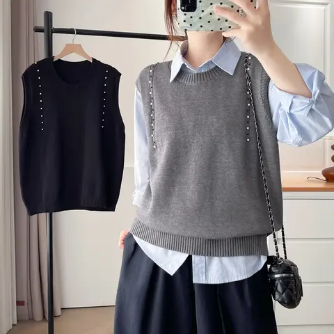 Женские вязаные свитера из вискозы, нейлона и полиэстера