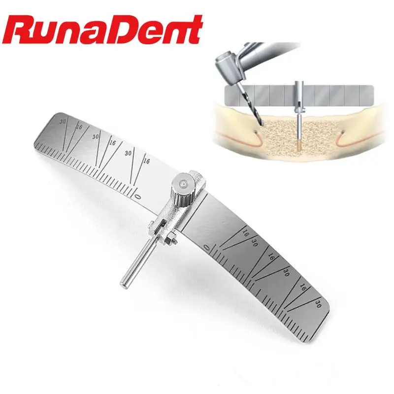 

Dental Implant Locating Guide Surgical Planting Positioning Locator Angle Ruler Guage Autoclavable