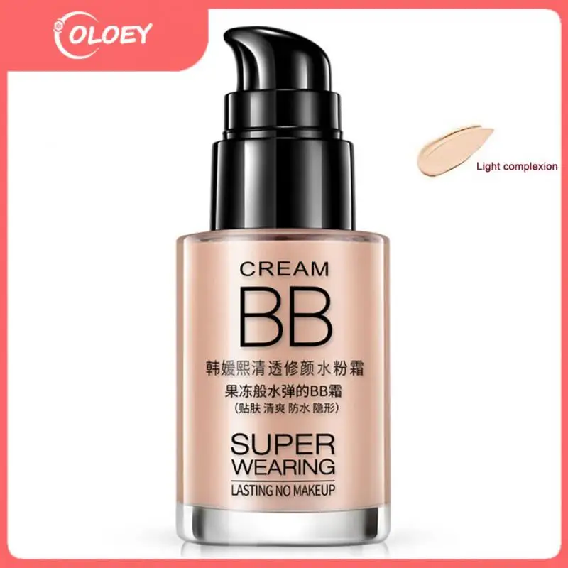 

Watery Repairing BB Cream Liquid Foundation Makeup Concealer Moisturizing Isolation Cream Lasting Brighten Waterproof Cosmetics