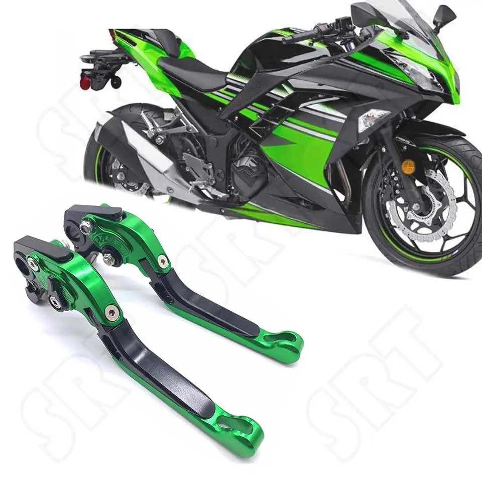 

Fit for KAWASAKI Ninja 400 300R 250R 125 Z400 Z300 Z250SL Z125 Motorcycle Accessories Folding Extendable Brake Clutch Levers