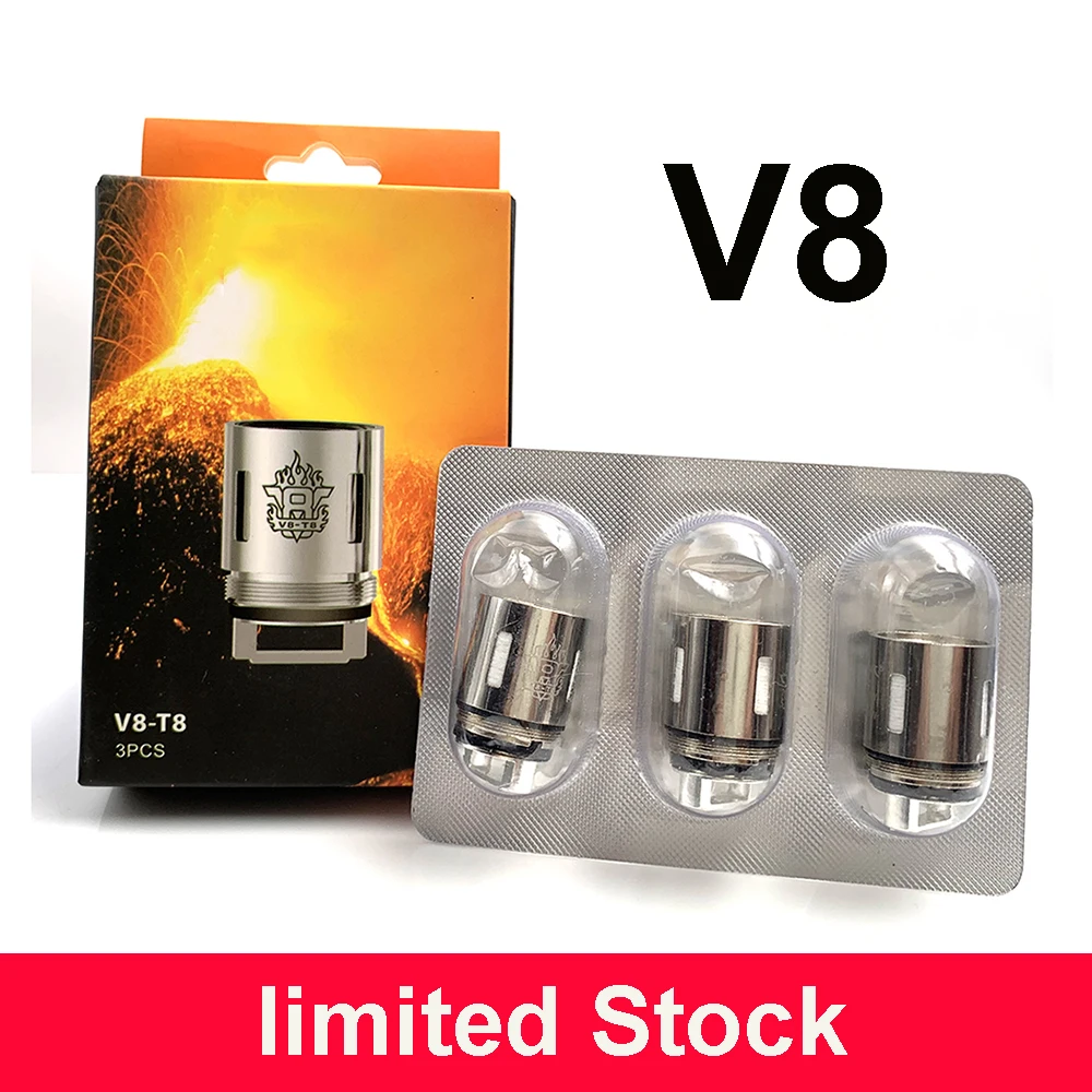 

RunVape TFV8 Coil Head T8 T6 Q4 X4 V8 T10 V8 Sub Ohm Replacement Coils for TFV8 Cloud Beast Alien Tank Atomizer