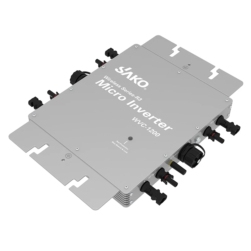 

Sako WVC 500W 600W 700W 800W 1000W 600 Watt Wifi Hybrid Power On Grid Tie Mppt PV Micro Inverter For Solar Panel Kits System