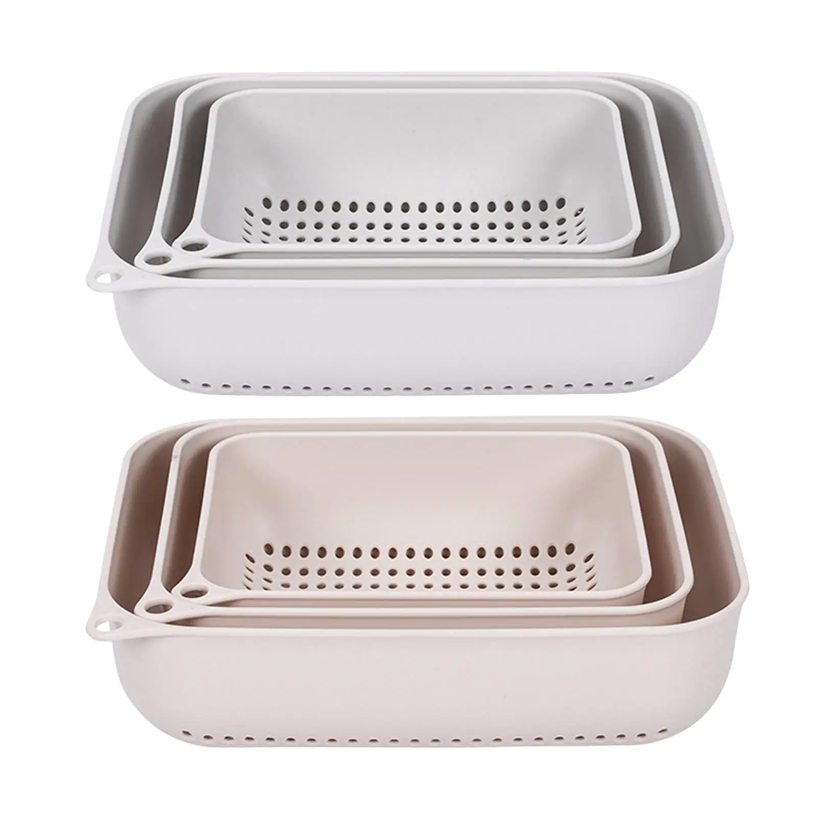 3 шт. Многофункциональная Корзина Для Мытья фруктов и овощей