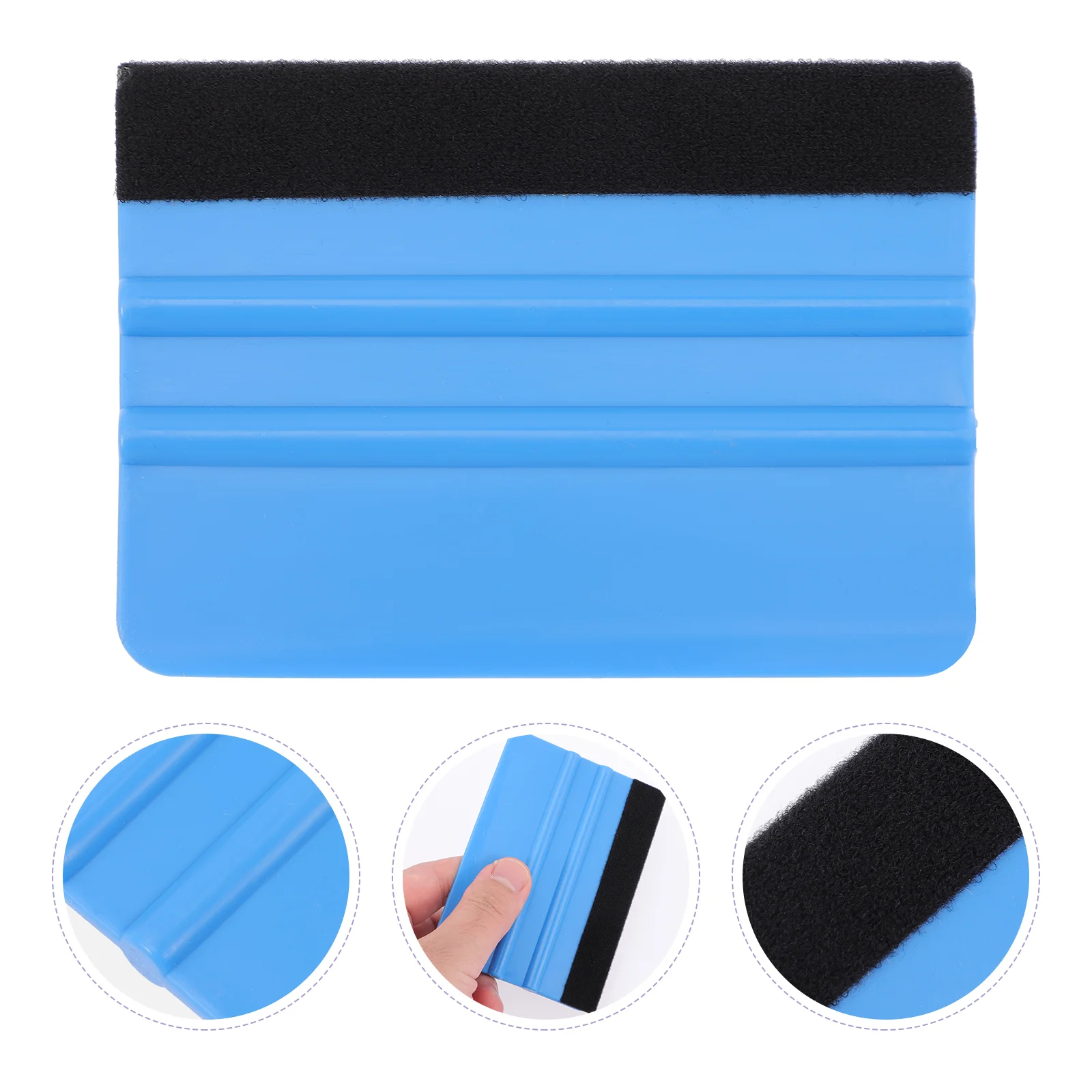 

Car Window Tool Film Scraper Wrapping Wrap Vehicle Windshield Cleaning Scrapers Tint Tools Squeegee Applicator Vinyl Felt Decals