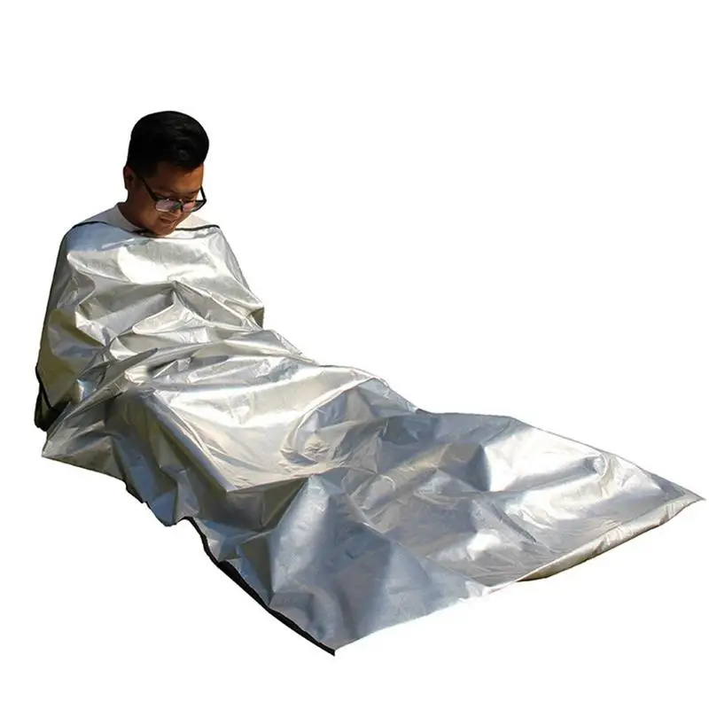 

Bivy Sack Четырехслойный термальный мешок для выживания, легкий мешок для кемпинга, пешего туризма, сохраняет тепло после