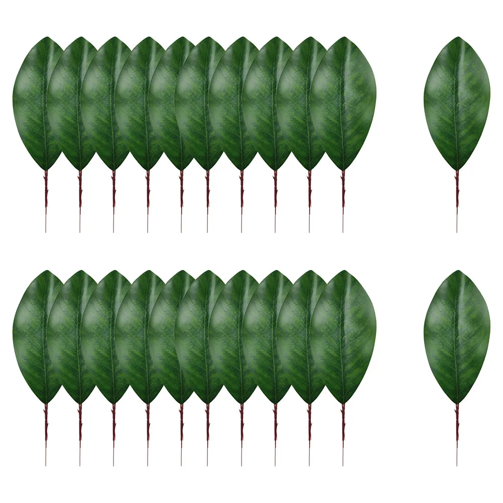 

30 шт., растительные листья из искусственных листьев