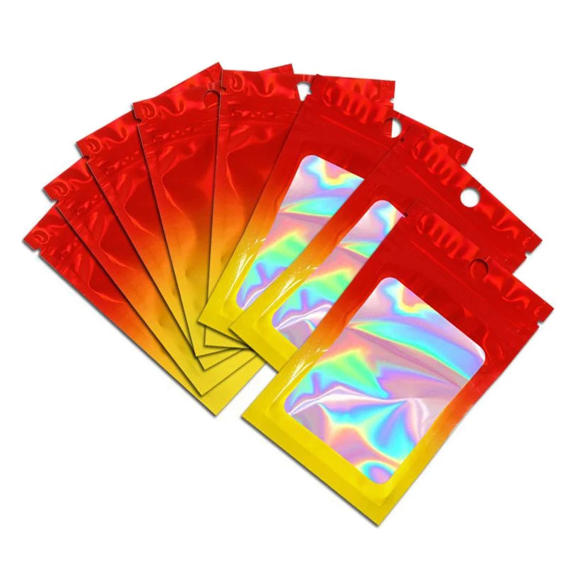 

Голографические пакеты для подарков