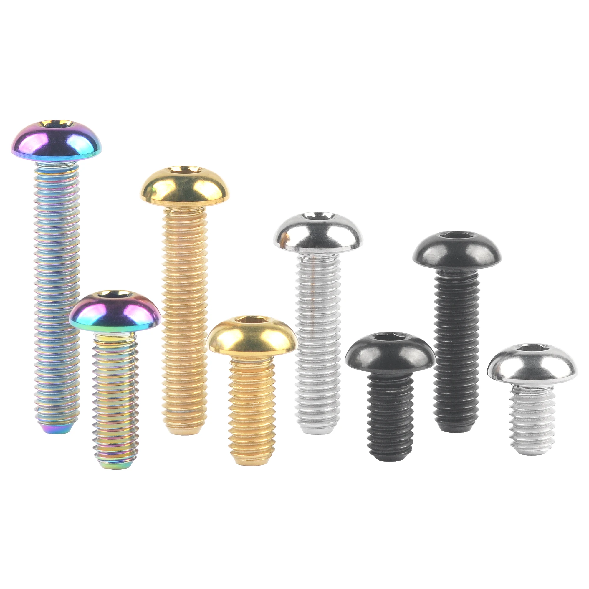 

Xingxi 12 шт. M5x 20 мм титановый болт шестигранный ключ головка винты для мотоцикла автомобиля аэромайзер установка