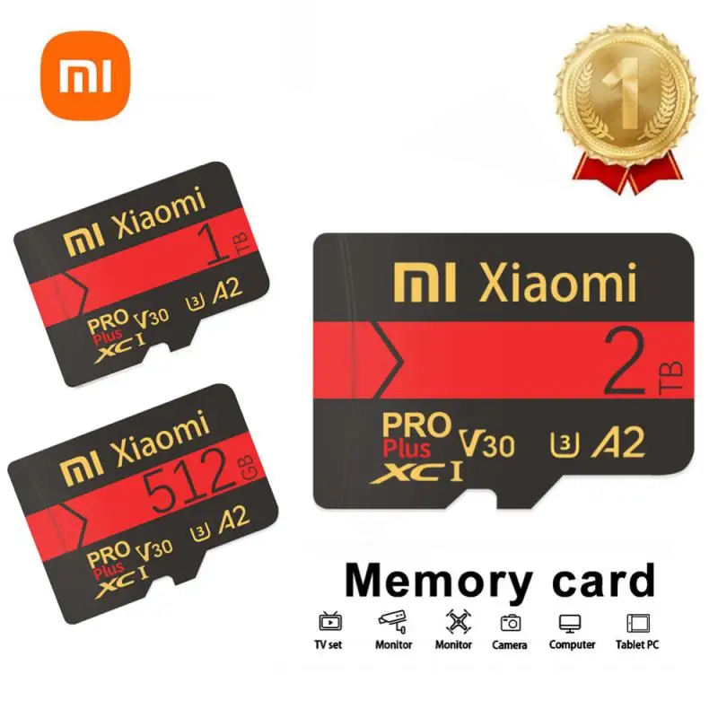 

Карта памяти Xiaomi A2 Pro Micro TF SD, флэш-карта памяти V30 C10, sd 4K, 512 ГБ, для телефона, камеры дрона