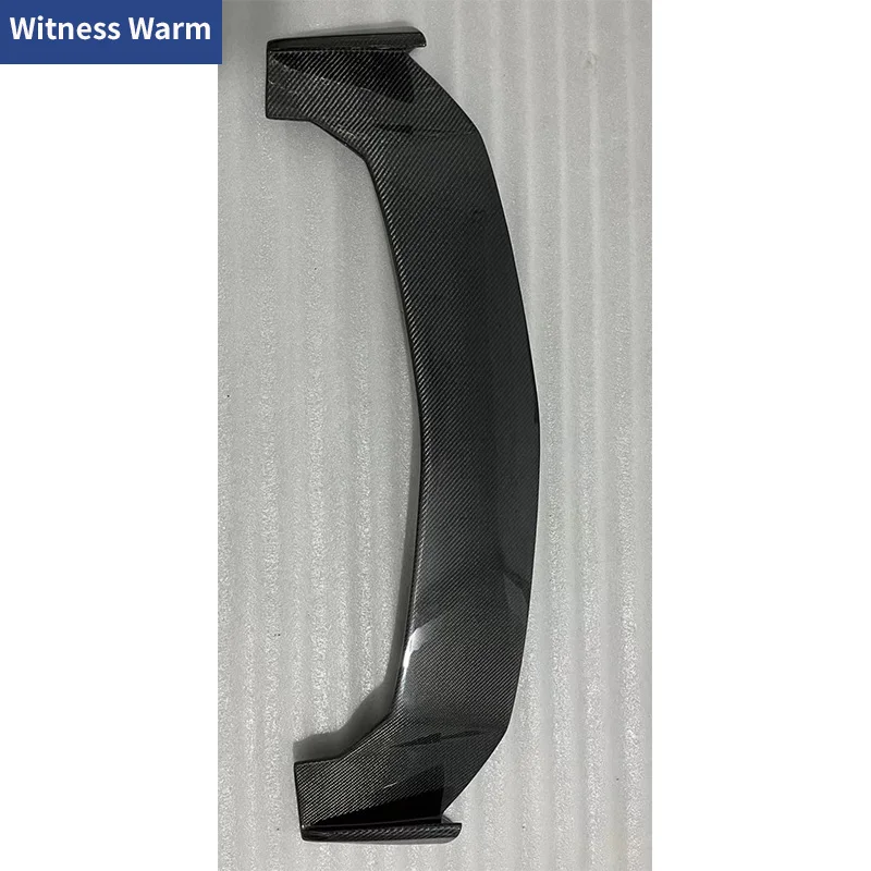 Верх заднего багажника автомобиля губа спойлер крыша из углеродного волокна для