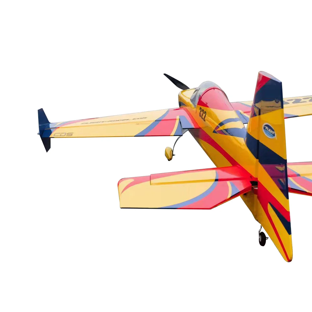 VOTEC 322 67 дюймов самолёт с неподвижным крылом Balsa Wood на бензине RC модель самолета