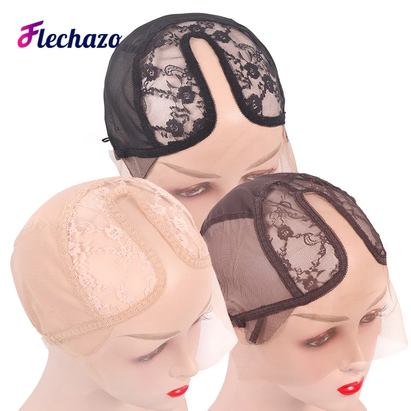 

Lace Front Mesh Cap to Make Wigs Closures Frontals Breathable Glueless Stretchable Swiss Lace Hair Net Weave Cap For Making Wig