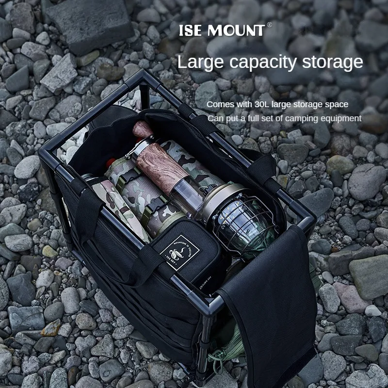 ISE MOUNT Outdoor Skeleton Тактическая Сумка для кемпинга портативный легкий складной стол