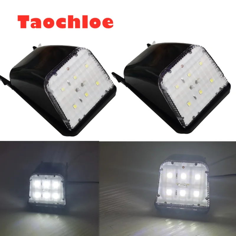 

Светодиодные лампы Sun лампочка на козырьке, 20398824, 20425484, 2 шт., замена для грузовиков Volvo FH, FM, NH, FH12, FH16, FM9, верхние фары