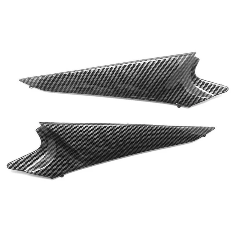 

1 Pair Motorcycle Gas Tank Side Trim Cover Fairing Carbon Fiber Pattern ABS For SUZUKI GSX-R GSXR 600 750 2008 2009 2010