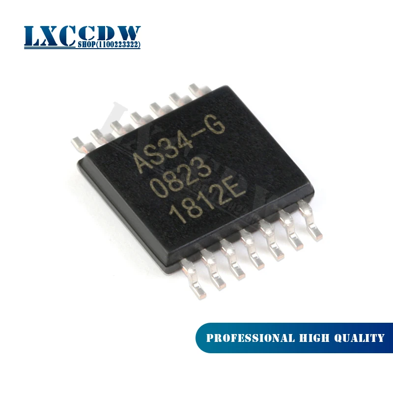 

10pcs AS34-G TSSOP-14 AS34G TSSOP AS34 TSSOP14 LCD chip
