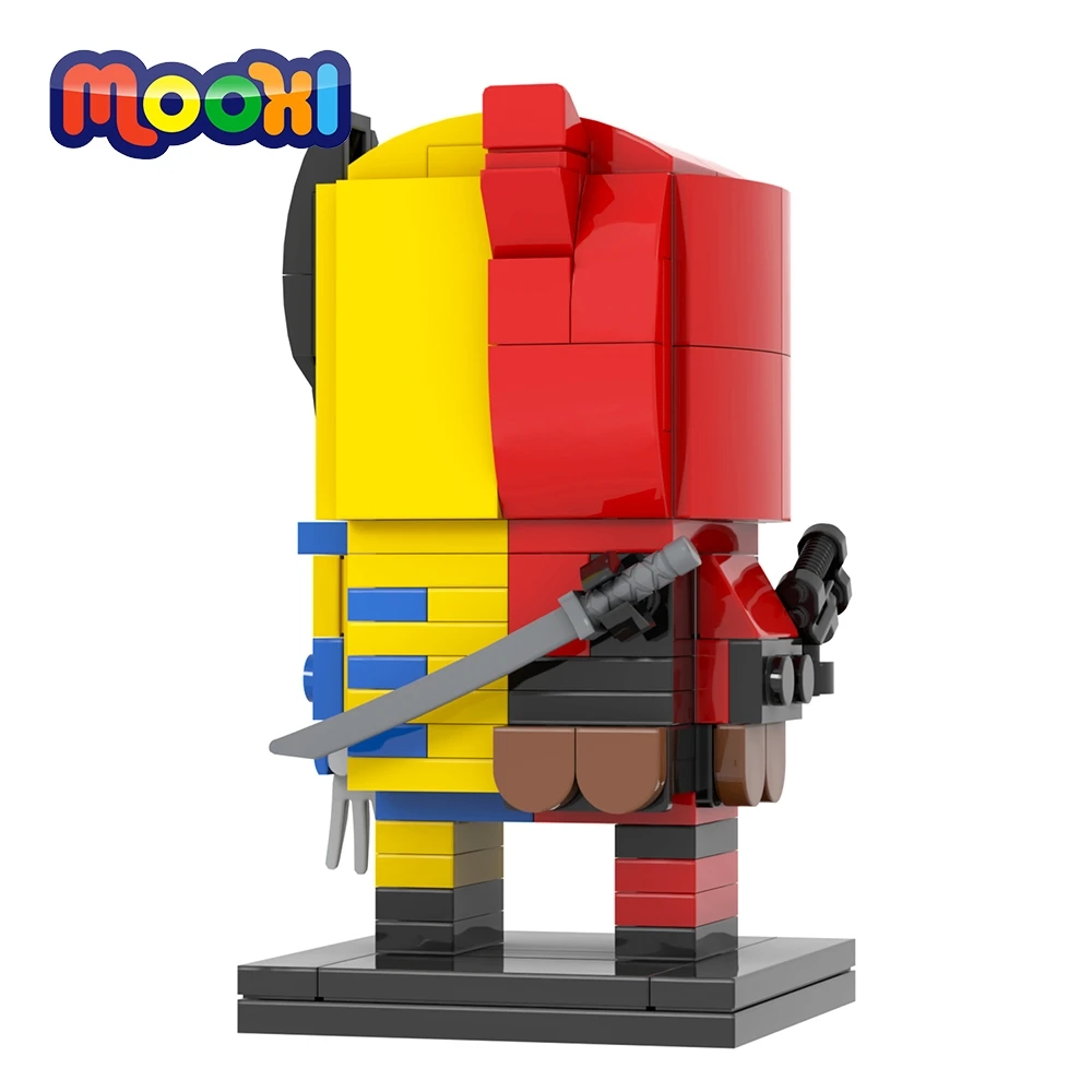 Модель строительных блоков MOOXI 150 шт