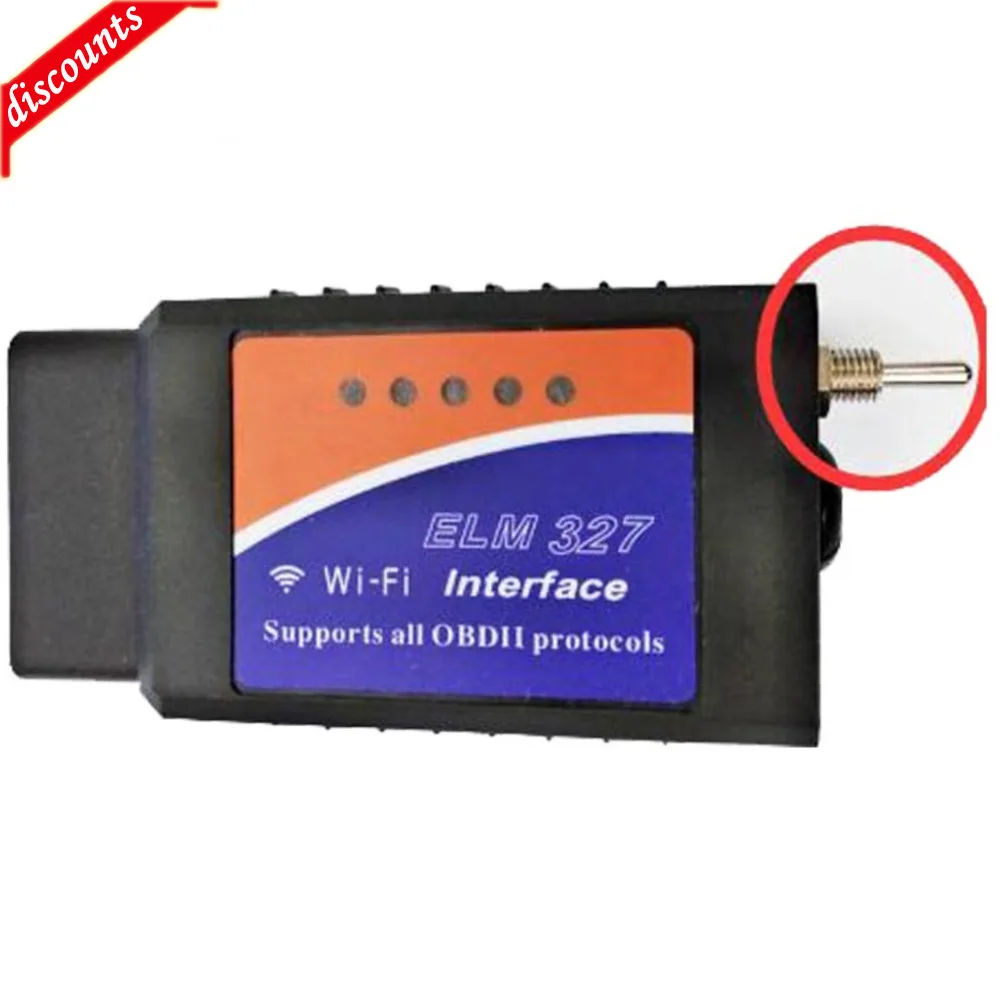 

ELM327 V1.5 WIFI OBD 2 ELM 327 переключатель для Ford Forscan elmкомандный считыватель кодов Сканер PIC18F25K80 & CH340 чип HS CAN MS CAN