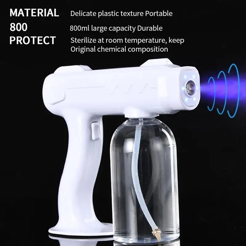 

Atomizer Automatic Rechargeable Spray Cleaning Fogger Handheld Sprayer Machine for Home Office