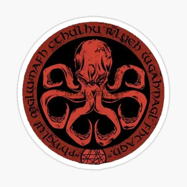 Ктулху Great Old Ones осьминог щупальца монстров ПВХ наклейка для украшения стены
