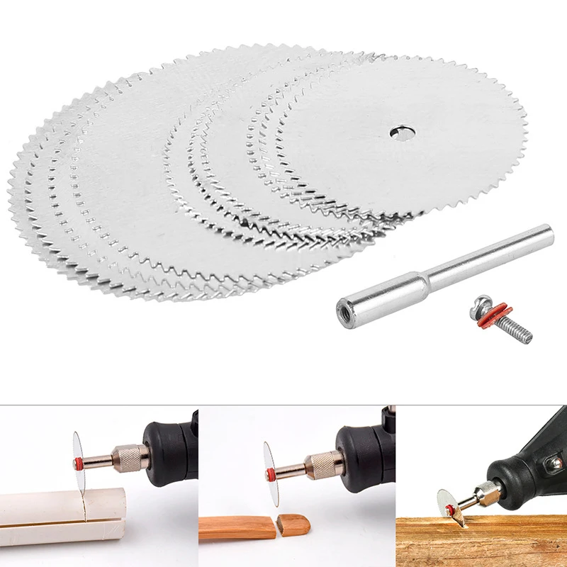 12 шт. мини-диск для циркулярной пилы электрический шлифовальный режущий диск