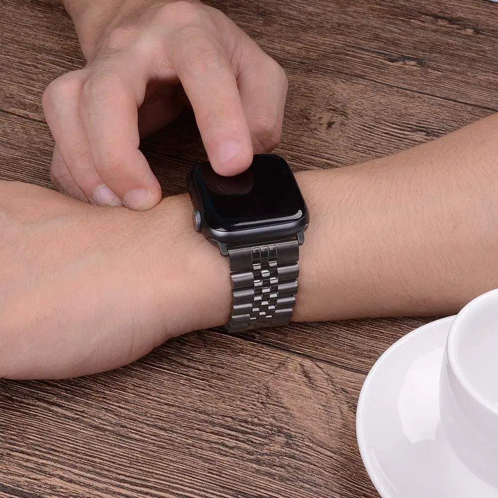 Metal stainless steel strap for Apple watch 49mm 45mm 44mm 42mm 40mm 41mm Replacement bracelet iwatch UItra 8 7 6 5 4 3 SE band