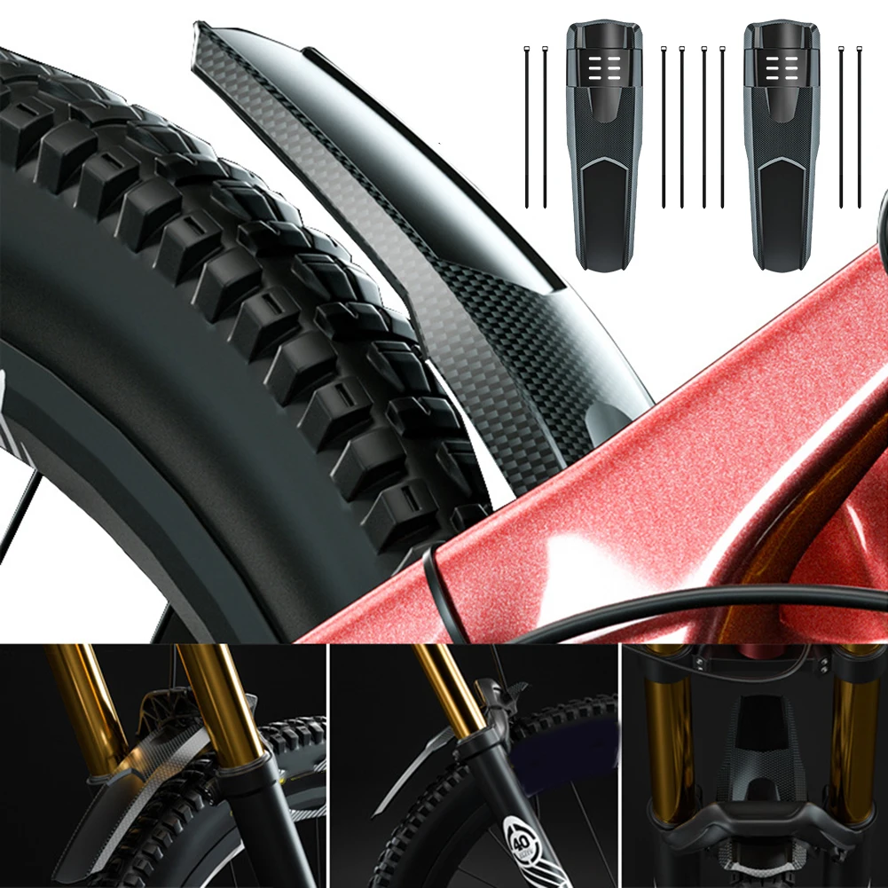 

Wheel Fender Bicycle Fenders 1/2PCS Color Printing Front Rear Tire Wheel Mountain Road Bike Mudguard High Quality