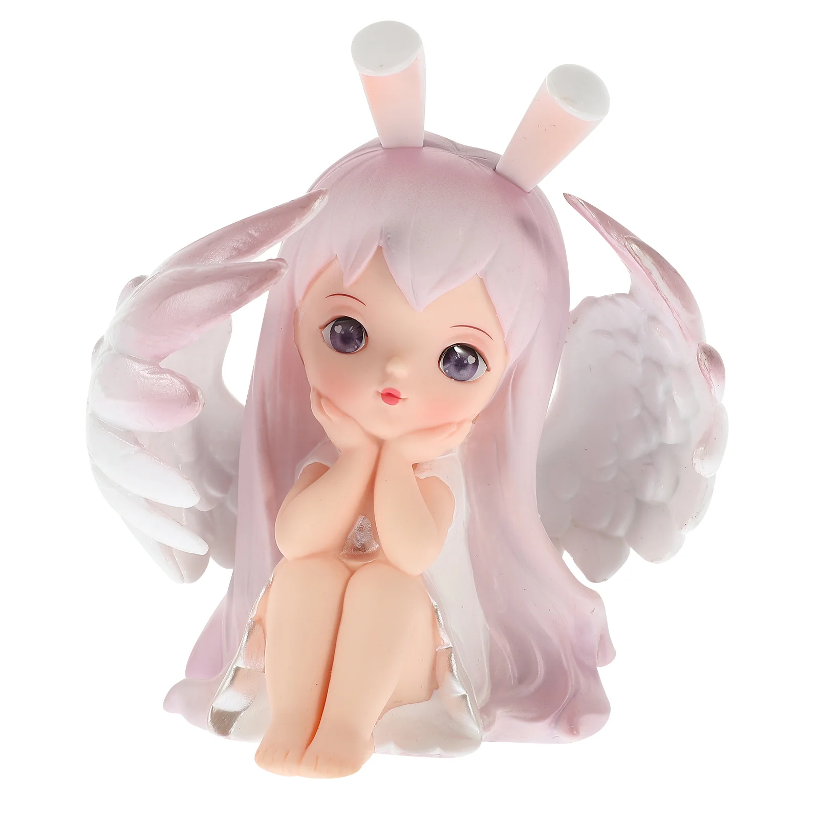 Маленькие ангелочки украшения для запеченного торта комнаты рабочего стола