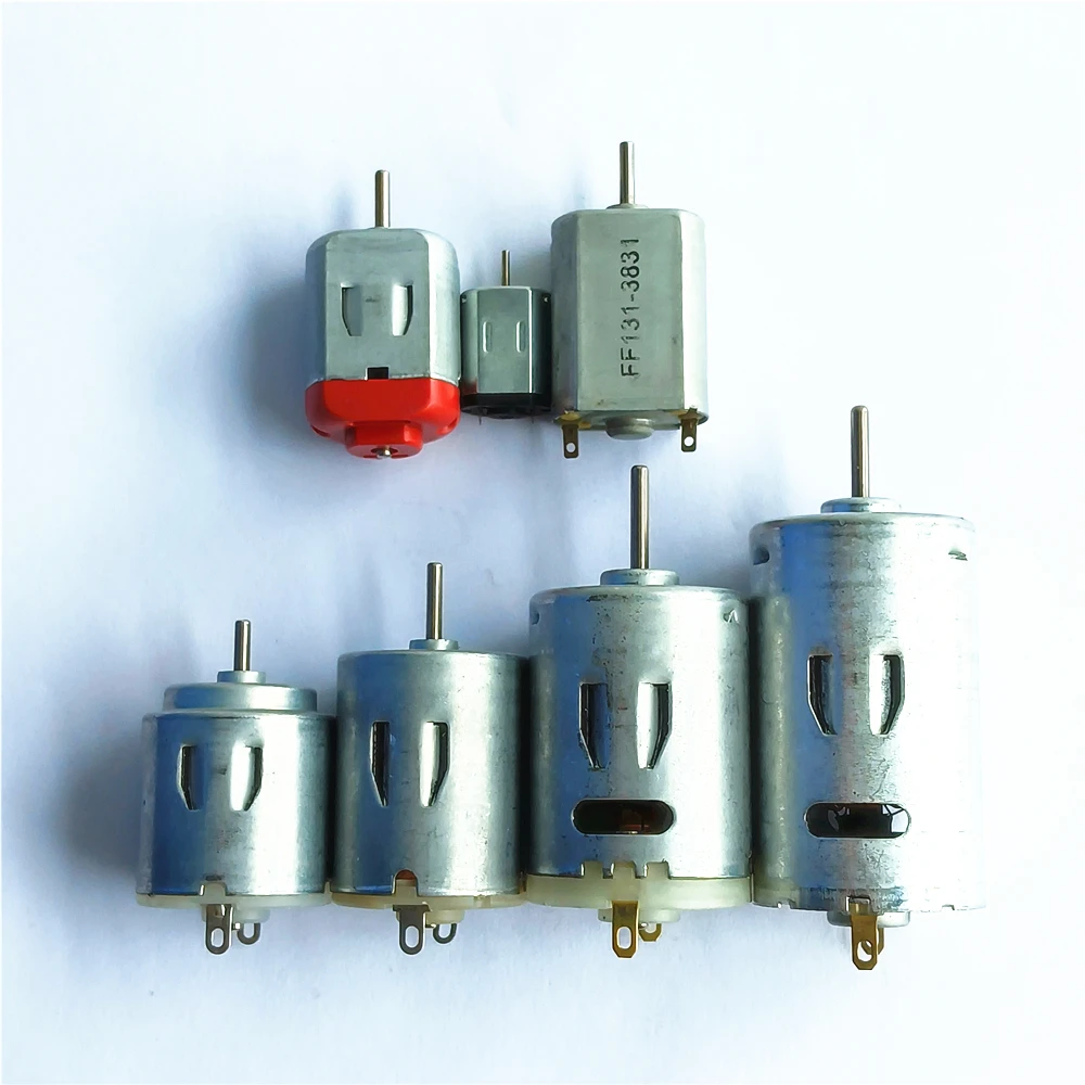 2 шт./партия 7 видов двигателей постоянного тока Микро Мини 130 390 R260 R280 N20 щетка для самостоятельной сборки модели игрушек веер Tand вертолет лодки запчасти прямая поста