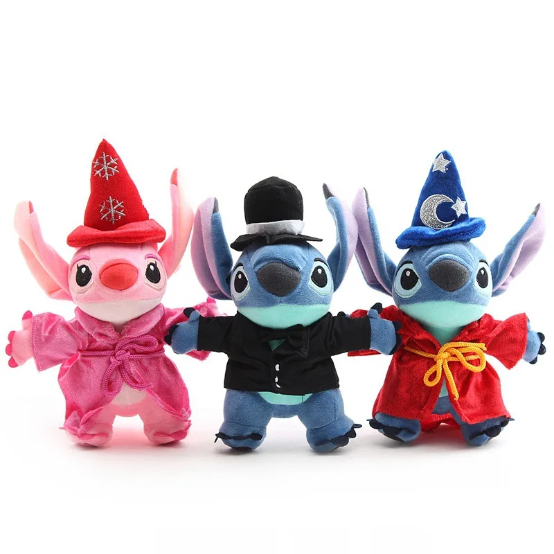 

Disney Kawaii Stitch Plush Doll Toys Anime Lilo and Stitch 25 CM Stich girlfriend Plush Toys for Kids Birthday gift