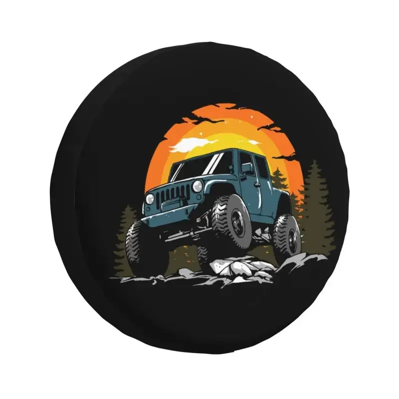 

Чехол для автомобильного колеса, запасная накладка на колеса 14/15 дюймов, для Honda CRV Jeep RV SUV 4WD 4x4