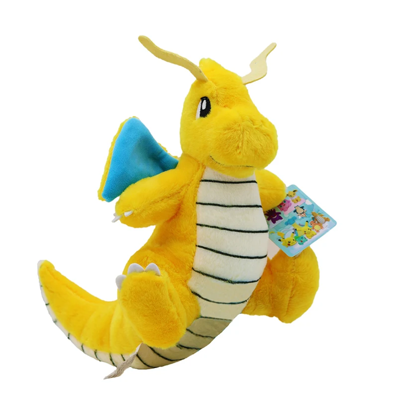 

1pcs TAKARA TOMY Pokemon 20cm Dragonite Plush Toys Soft Stuffed Animals Toys Doll Gifts for Children Kids
