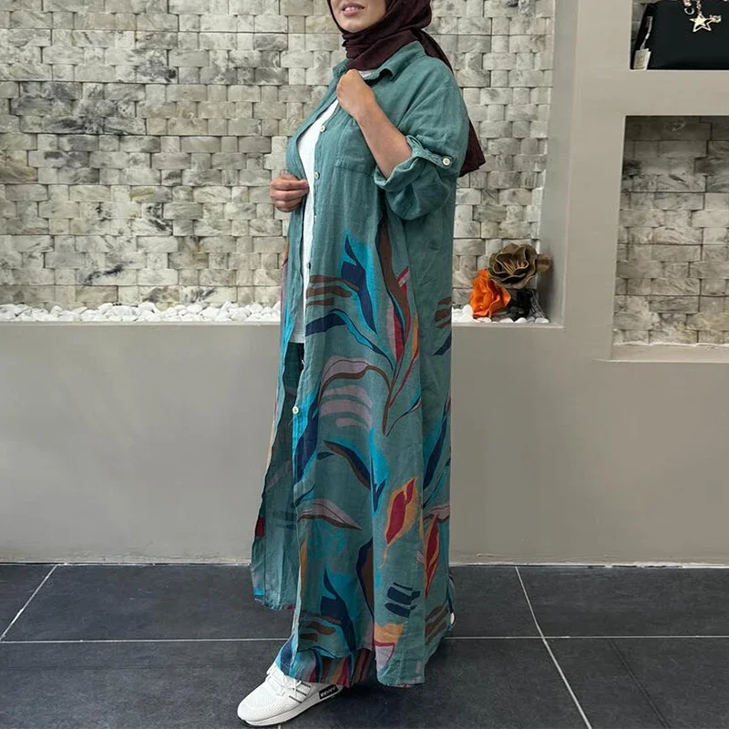 Осенние сексуальные льняные комплекты с принтом для женщин комплект из 2