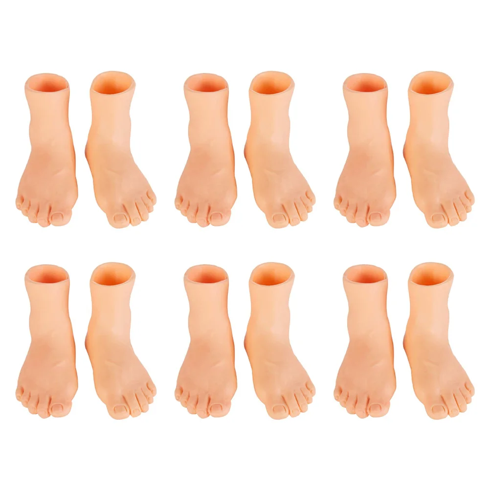 

Finger Booties Foot Model Puppets Educational Toy Small Toddler Toys Creative Tiny Feet Set Kids Supply Baby