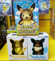 takara toym pokemon hello pika vui pocket monsters pikachu eevee robot doll gifts toy model anime figures collect ornaments
