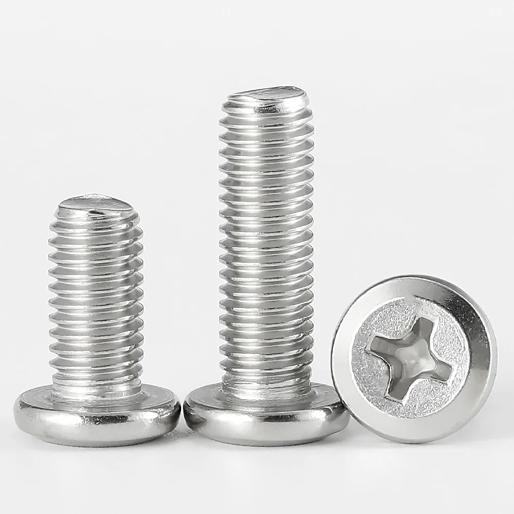 Винты Phillips M3 M4 M5 M6 100 с плоской головкой 5-304 шт.