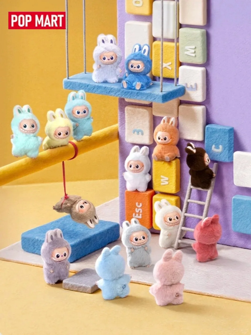 POP MART LABUBU 1.0 Macaron & 2.0 Sitting Team & 3.0 Frontline High Energy & 4.0 Серия с глубоким сердцем и паролем Коллекция виниловой плюшевой куклы (art.: 3920d25754594) - 3920d25754594