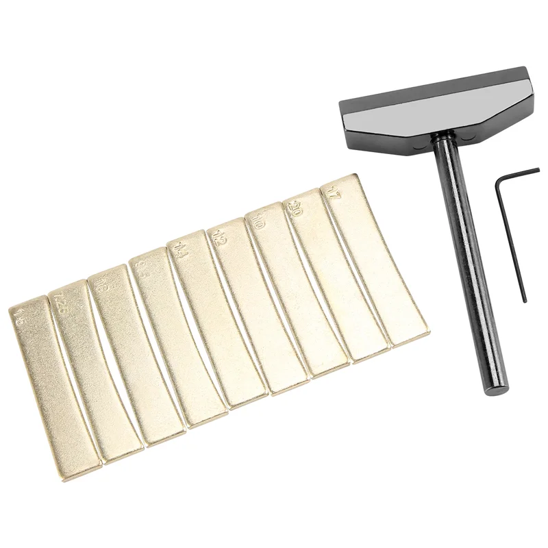 Набор инструментов Luthier для гитары B лад пресс прижимного грифа + 9 шт. вставок Лада