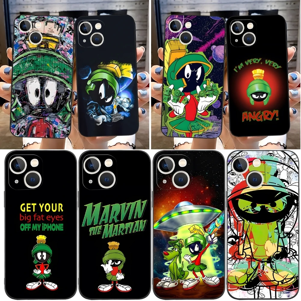 Чехол для телефона M-Marvin The Martian Iphone 15 Pro Max 14 16 Plus 13 Mini 11 12 Xr X Xs 7 8 задняя крышка