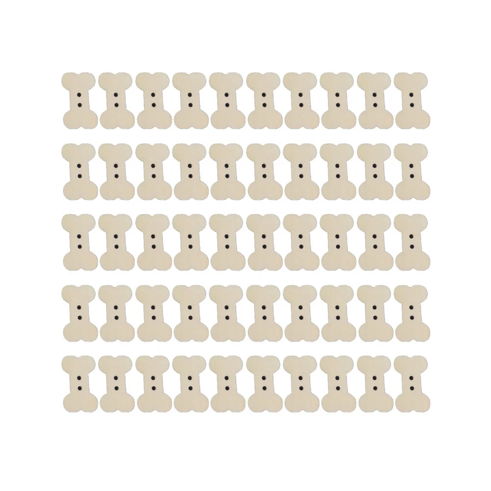 

Buttons Button Bone Sewing Wooden Wood Decorative Dog Scrapbooking 2 Holes Clothes Shoes Hats Shaped Craft Two Diyclothing