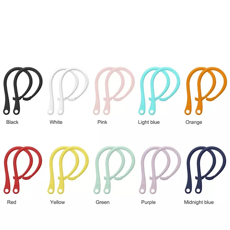 Soft Silicone Anti Lost Hook Earphones for Apple Airpods 1 2 3 Air Pods Pro Bluetooth Wireless Headphone Earbuds Ear Tips Strap images - 6