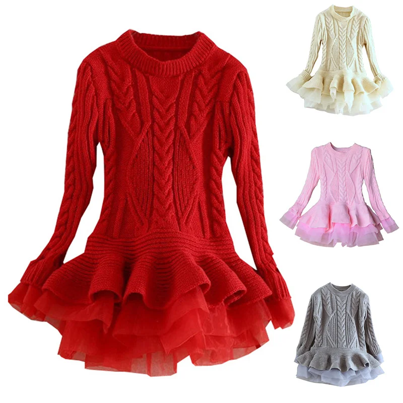 

Winter Sequins Dress Kids Clothes Girls Elegant Formal Ball Gown For Girls Child Party Prom Dress Tulle Tutu Princess Dress