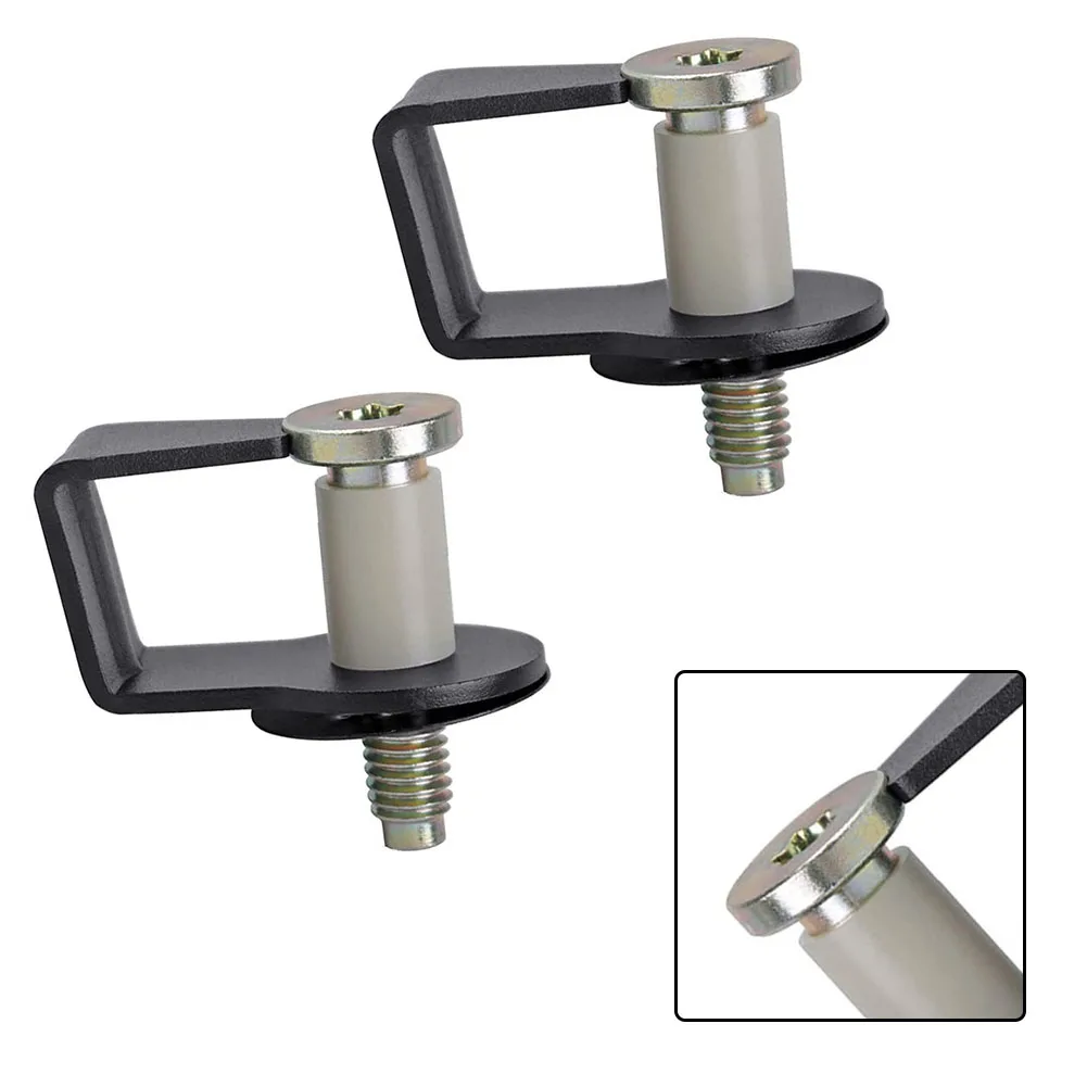 

2x Door Latch Striker Bolt Set For Ford For Mustang 83-93 For Ford Trucks 38448 For Ford For Bronco Full Size 1980, 1981, 1982,