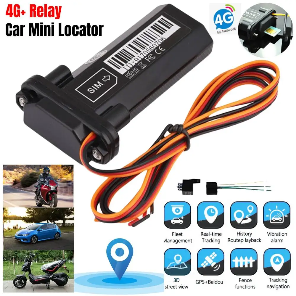 Автомобильный мини-локатор, водонепроницаемый автомобильный позиционер GPS, устройство позиционирования автомобиля GPS/GPRS/GSM/SMS, локатор в режиме реального времени для автомобиля