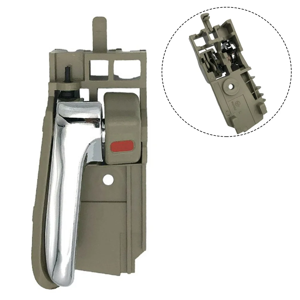 

1pcs Left And Right Inside Handle Door For LiFan 620 Plastic Beige Silver Front Left/right Car Interior Door Handle Accessories