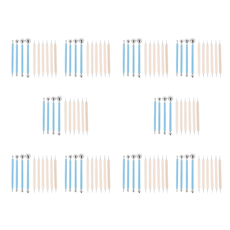 100-компонентные инструменты для нанесения точек стилусы с шариками рисования