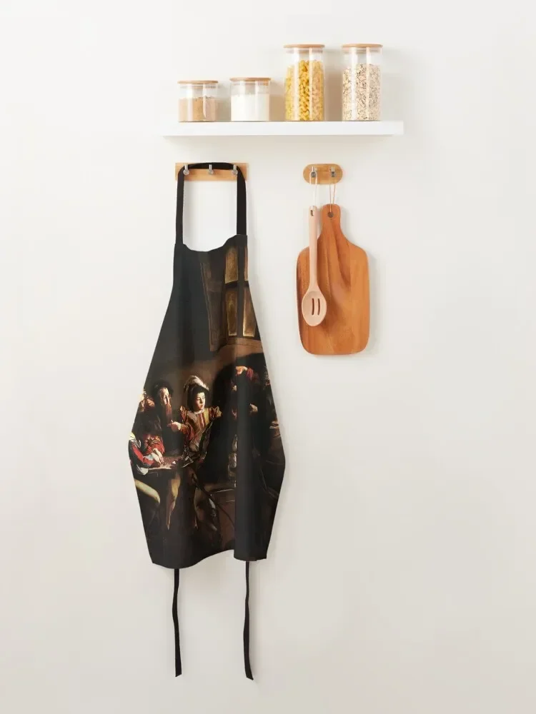 Фартук Caravaggio The Calling Of Saint Matthew 1600 рождественский фартук 2025 года кухонный мужской