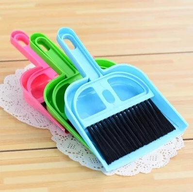 

Home Fashion Desktop Dead Corner Computer Keyboard Brush Mini Cleaning Brush Small Broom Dustpan Set with Shovel Brush