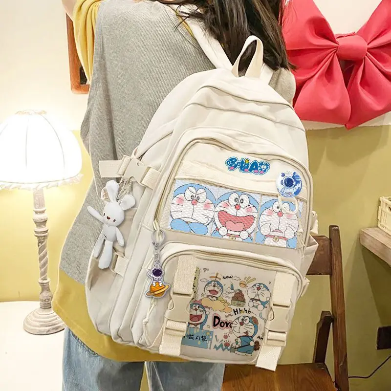 

Doraemon Large-capacity New Student Backpack High School Students Junior High School Students Male and Female Backpack