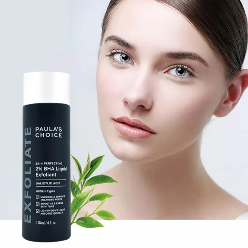 

Paulas Choice SKIN PERFECTING 2% BHA Liquid Salicylic Acid Exfoliant Facial Exfoliant for Blackheads Enlarged Pores Wrinkles